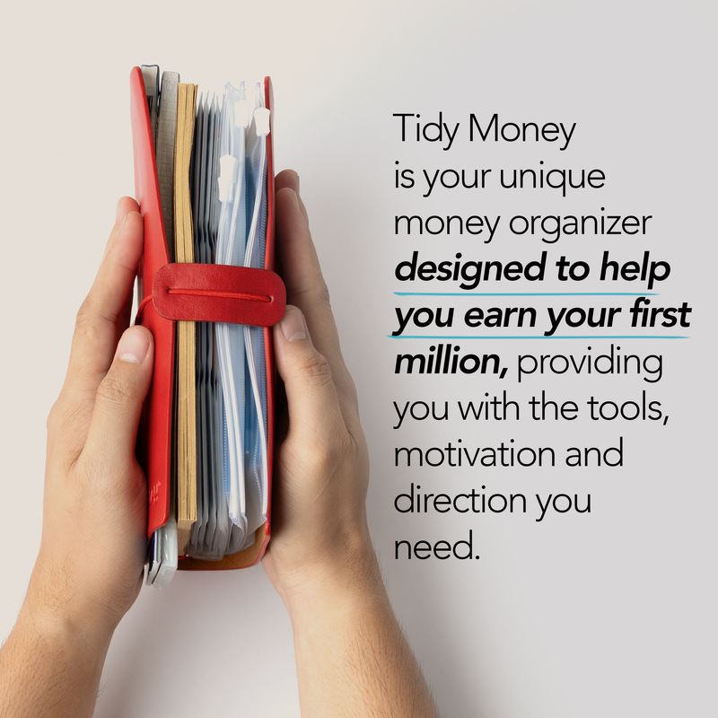 Tidy Money Organizer™ - Red