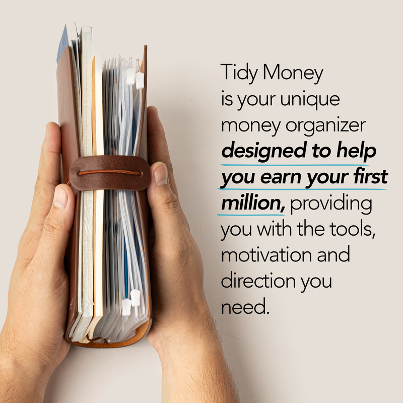 Tidy Money Organizer™ - Brown