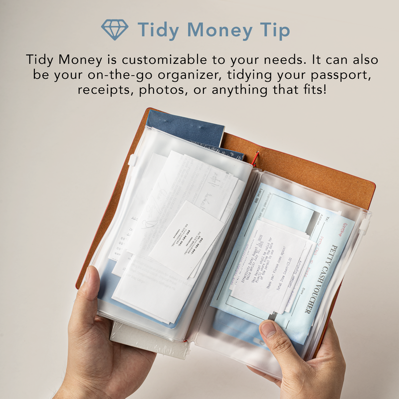 Tidy Money Organizer™ - Brown